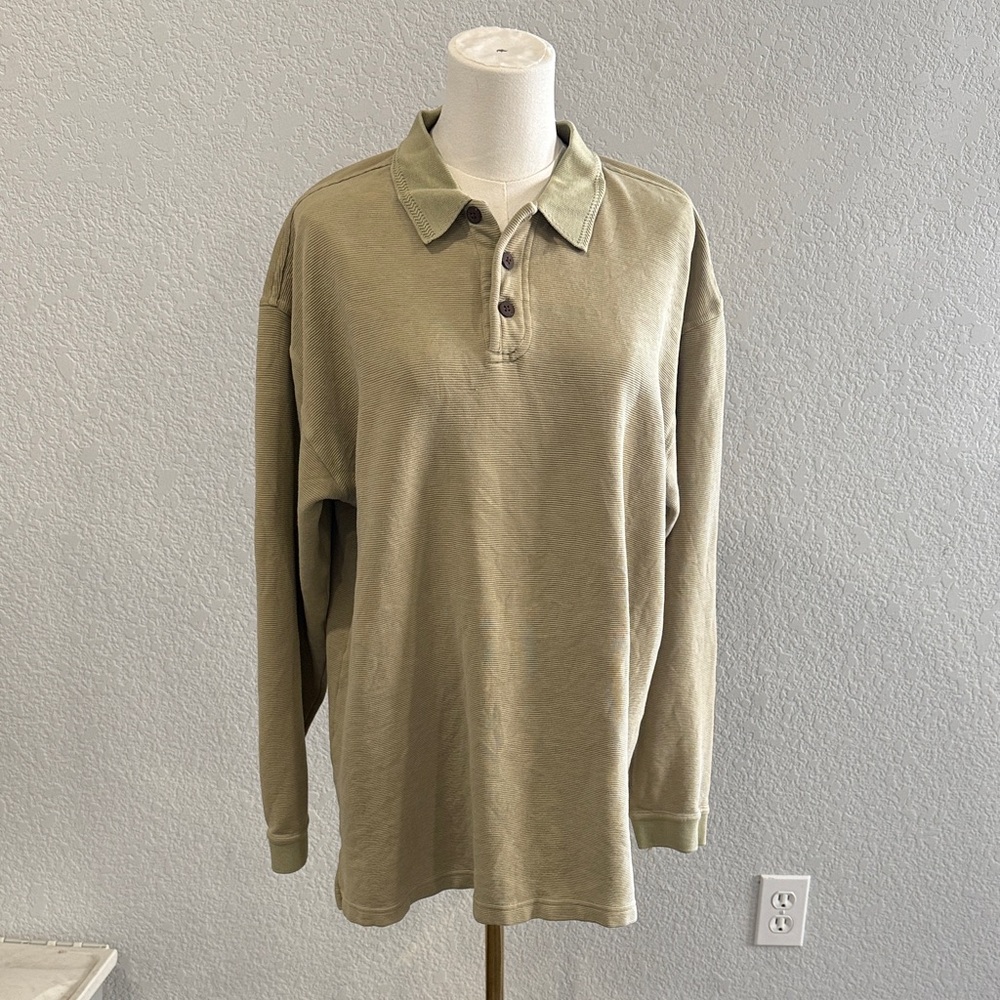 Tommy Bahama Sage Long Sleeve Polo Shirt